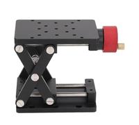 VitalisWorks High-Precision Laboratory Lift Platform, Adjustable Z-Axis Scissor Elevation, Aluminum Alloy, 10kg Load Capacity, Ideal for Lab Equipment & Research Use