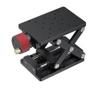 VitalisWorks High Precision Z Axis Laboratory Elevator, Manual Height Adjustment 67-122mm, Aluminum Alloy Sliding Optical Lift, Lab Jack Support for Enhanced Experimentation