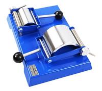 VitalisWorks Paint Film Flexibility Tester, Putty Bending Testing Machine, with R25 + R50 Mold, Shaft Rod Diameter 100mm/50mm, Shaft Width 80mm, for Coating Industry, Testing Flexibility