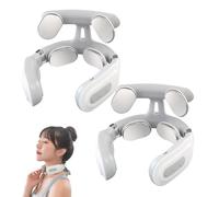 Vitality Magic Pro 2.0 Neck Massager, Vitality Magicpro 2.0 Massager, 4-Head Neuro Pulse Neck Relaxer, Portable Comfort Electric Shoulder Massagers, 6 Modes&14 Levels, Posture Correct (2pcs)