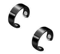 Vitality Ring, 2026 New Vitality Ring For Menopausal Women, Adjustable Magnetic Rings For Anxiety Reduction, Improve Sleep & Relaxation (Black)
