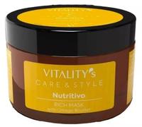 Vitalitys Care & Style Nutrient Rich Hair Mask 200Ml In Off White Off White One Size