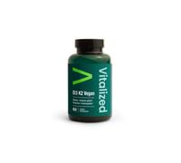 Vitalized D3 K2 Vegan Dietary supplement containing vitamins K and D 60 pcs, vegetarian softgels