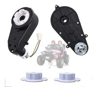VitalKos 2 Pcs 24V RS555 Standard Gearbox, 40000RPM Motor with 2.1 CM Card Replacement for 24 Volt Kids Ride On Car Motorcycles High Speed Jeep SUV Car Accessories