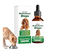 VitalPaw Itch Relief Liquid - Dog Dietary Support Formula, Fast Absorption Wellness Drop Blend, Gentle Nutrient Balance Solution, Pet Care Product, Daily Health Aid for Home Travel Morning Night