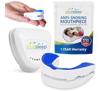 VitalSleep Anti-Snoring Mouthpiece, Adjustable Jaw Positioning, Custom Teeth Impressions, USA Made & FDA Cleared Snore Solution Mouth Guard (Men's Size)