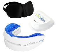 VitalSleep Men's Anti Snoring Mouth Guard, Adjustable Snoring Device, Custom Anti Snore Device with Blackout Sleep Mask, Snore Mouthpiece for Better Sleep, USA Made, 1 Year Warranty