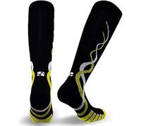 Vitalsox Unisex's Graduated Compression Socks Running, Black, Medium