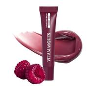 Vitamasques Lip Butter Balm - Berry Jam, Korean Lip Balm - Peptide Lip Treatment - Lips Balm Hydrating - Light Tinted Lips balm - Made in Korea - 0.33 fl.oz