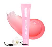 Vitamasques Peptide Lip Balm for Dry Cracked Lips, Moisturising & Hydrating Tinted Lip Balm, Korean Lip Mask Plumping Lip Treatment for Dry Lips - Vanilla Crème, Made in Korea, 0.33 fl oz