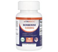 Vitamatic, Berberine, 500 mg, 60 Vegetable Capsules