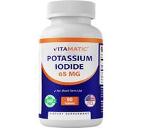 Vitamatic Potassium Iodide 65 mg per Serving - 60 Tablets - KI Pills