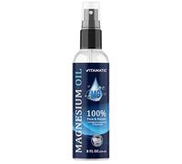 Vitamatic Pure Magnesium Oil Spray - 8 OZ - USP Grade Magnesium Spray, No Unhealthy Trace Minerals