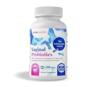 Vitamatic Vaginal Probiotics 20 Billions for Women pH Balance & Odor Control with Prebiotics & Probiotics 60 DR Capsules - Made with Cranberry, D-Mannose, Hibisucs & Dandelion