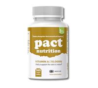 Vitamin A 10,000 IU - 365 Easy to Swallow Tablets (1 Year Supply) - High Strength Vitamin A Supplement for Normal Skin, Vision, Eyes & Immune System - Vegan