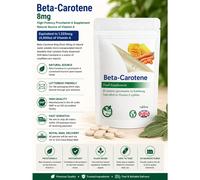 Vitamin A as Beta Carotene 40mg x 90 Tablets (V)