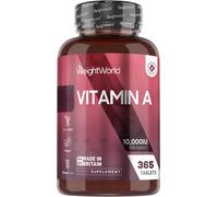 Vitamin A 365 Tablets 10000IU Eye Health Skin & Immune System Retinol Supplement