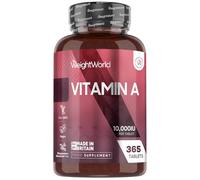 Vitamin A Tablets 10,000IU - 365 Tablets (1 Year Supply)