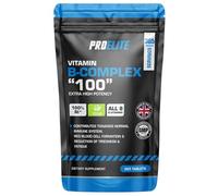 Vitamin B Complex - 365 High Strength Tablets (1 Year Supply) - All 8 B Vitamins B1 - B2 - B3 - B5 - B6 - B12, Biotin, Folic Acid - Reduction of Tiredness & Fatigue PROELITE