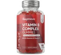 Vitamin B Complex - 90 Gummies - All 8 B Vitamins & VIT C