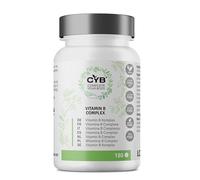 Vitamin B Complex High Dose - 180 Tablets 6 Month Supply - Laboratory Tested - Complete Your Body