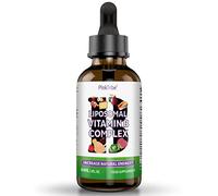 Vitamin B Complex Liquid Drops, Liposomal Delivery Formula, High Strength 60ml, Alternative to Tablets & Capsules