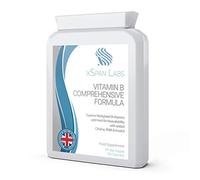 Vitamin B Comprehensive Formula - 90 Capsules - Superior Methylated Formula with Added Choline, PABA & Inositol - Includes Essential Multi B-Vitamins B1, B2, B3, B5, B6, B12, Biotin & Folate