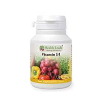 Vitamin B1 100mg x 90 Capsules, Magnesium Stearate Free & No Nasties, Easy to Swallow Small Capsules, Thiamine contributes to Healthy Metabolism and Healthy Heart Function, Made in Wales