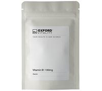 Vitamin B1 Tablets | 100mg Thiamine Supplement for Energy, Metabolism & Nervous System Health | Oxford Vitality
