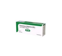 Vitamin B1 Thiamine 50mg 100 Vegetarian Tablets - High Strength B1 Supplement, for Men & Women - Supports Energy Production, Made in The UK