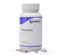 Vitamin B12 1000 µg Methylcobalamin - High Absorption Active B12 for Energy, Focus & Immune Support - 60 Vegan Tablets - Made in UK