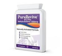 Vitamin B12 1000mcg 100% Methylcobalamin |Vegan |120 Caps| High Adsorption Bioavailability|| Not Cheaper Cyanocobalmine| Anemia | Fatigue| Mood| DNA| No Injections! UK +Bioavailable Form