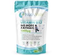 Vitamin B12 1000mcg | 60 Tablets | Pure Methylcobalamin | High Strength Vegan Supplement | Supports Immunity, Reduces Tiredness, Improves Energy | 2 Month Supply