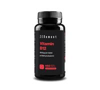 Vitamin B12 1000mcg - Methylcobalamin - 450 Vegan Tablets - Zenement | Vitamin B12 reduces Tiredness & Fatigue, supports Immune System - Methylated Form - No Magnesium Stearate - 1+ Year
