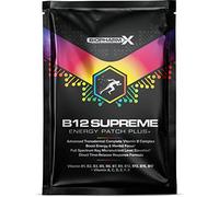 Vitamin B12 1200mcg Supreme Energy Patch + Vitamins B1, B2, B3, B5, B6, B7, B8, B9 (1 Month Supply / 30 Patches) Premium Grade & High Strength B Complex Vitamin Patch