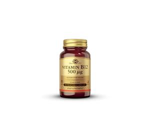 Vitamin B12 500 µg Vegetable Capsules Pack of 50 Easy to take Form Support for