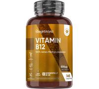 Vitamin B12 500mcg | Vegan | 365 Tablets (1 Year Supply) | 100%...