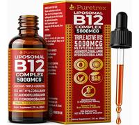 Vitamin B12 Complex Liquid Supplement, Drops 60 ML