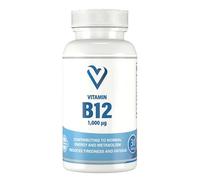 Vitamin B12 - Cyanocobalamin Tablets High Strength - Energy Tablets with Vitamin B12-30 Vegan B12 Supplements for Women and Men - 1000μg - B12 Deficiency Support & Increased Absorption - UK Made