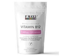 Vitamin B12 Methylcobalamin 1000mcg - 120 Tablets - Reduces Tiredness