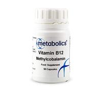 Vitamin B12 Methylcobalamin 1000mcg by Metabolics - Vitamin B12 Supplement Containing Only Methylcobalamin - Contributes to The Reduction of Tiredness & Fatigue | Additive Free