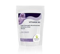 Vitamin B3 16mg Nicotinic Acid Niacin 90 Vegetarian Tablets Pills Health Food Supplements Nutrition High Strength Nicotinamide HEALTHY MOOD