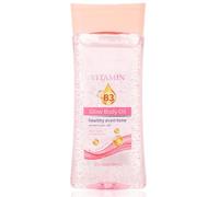 Vitamin B3 Body Oil Gel - Essential Oils for Skin - Glow Body Oil for Women - Massage Oil for Back & Gua Sha - Hydrating, Brightening & Smoothing Skin Care for Dry Skin 200ml