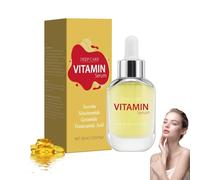 Vitamin Brightening Face Serum targets dullness, evens out skin tone, improves the appearance of fine lines and wrinkles, and is a vitamin-rich moisturizer suitable for all skin types