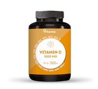 Vitamin C 1000mg - High-Strength Chewable Tablets for Energy, Immune System Support & Fatigue Reduction - Natural Orange Flavour - 3-Month Supply - Vegan - Vitavea
