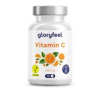 Vitamin C - 120 Vitamin C Tablets - 1000 mg L-ascorbic Acid per Tablet - High Strength Supplement - 100% Vegan - Made in Germany