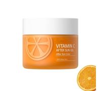 Vitamin C After Sun Gel, Aftersun Gel, Soothing After Sun Care & Daily Moisturizer After Sun Lotion, Sun Burn Moisturizer, Fragrance Free, Non Sticky Formula, Suitable for Dry & Sensitive Skin (1)