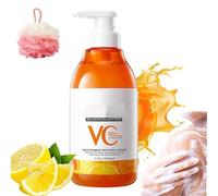 Vitamin C And Lemon Niacinamide Body Wash,Natural Nourish Vitamin C Body Wash,Deep Cleansing And Exfoliating Shower Gel,Evens Tone, All Skin Types,Gelimprove The Rough Skin