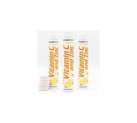 Vitamin C and Zinc Effervescent Tablets - 3 Packs of 20 Orange Flavoured Fizzy Dissolvable Tablets for a Healthy Immune System - Vegan - One-a-Day VIT