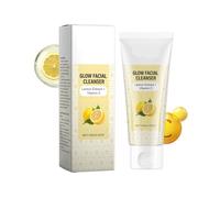 Vitamin C Brightening Facial Cleanser - Hydrating, Soothing Face Wash, Removes Oil, Leaves Skin Fresh & Non-Tight Daily(1PCS)